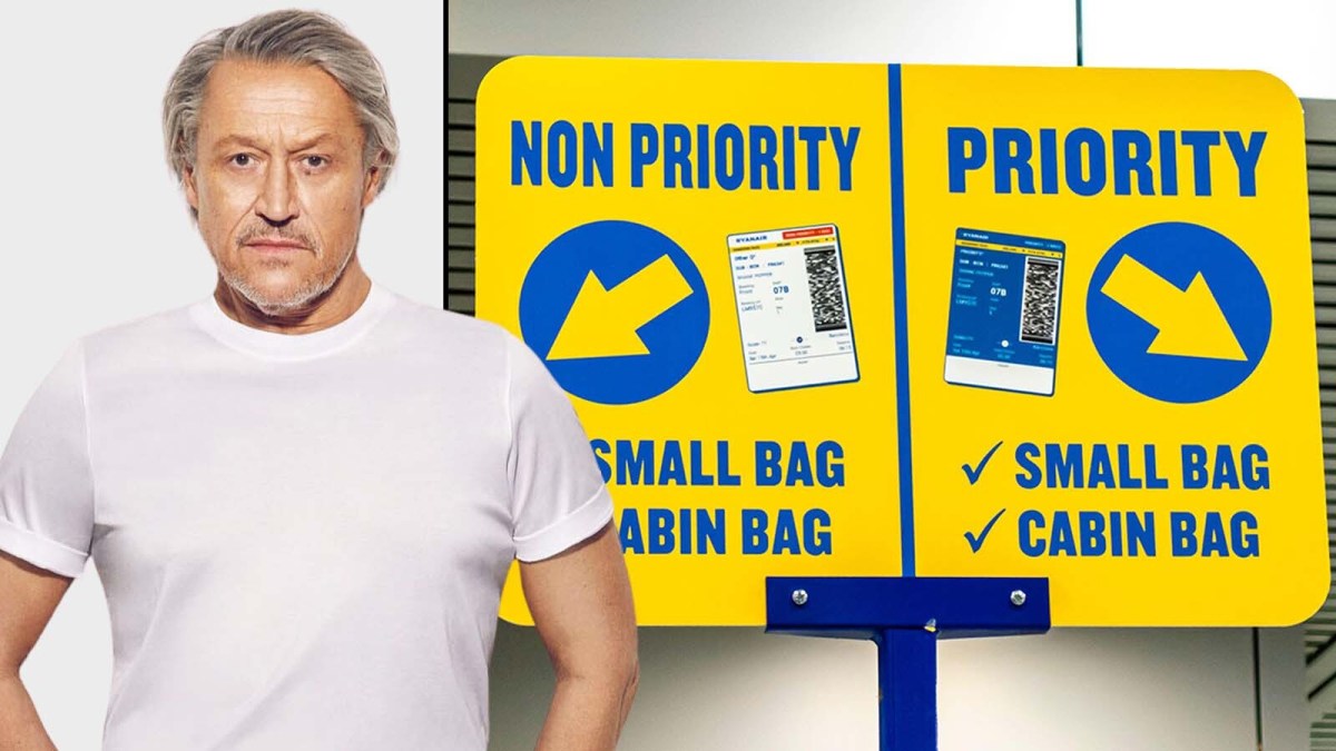my stand-off with Ryanair’s cabin bag police