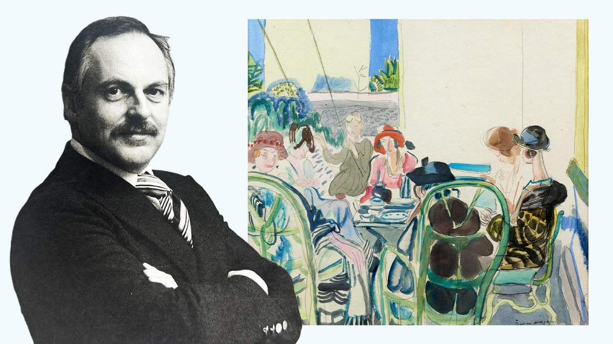 ‘He asked to be paid in paintings’ — the Times critic and his collection