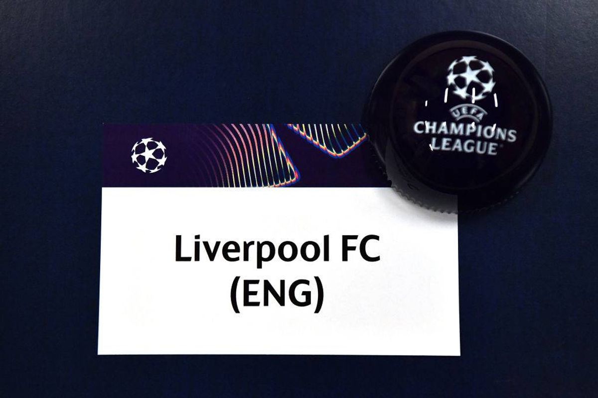 Liverpool's draw card for the Champions League draw