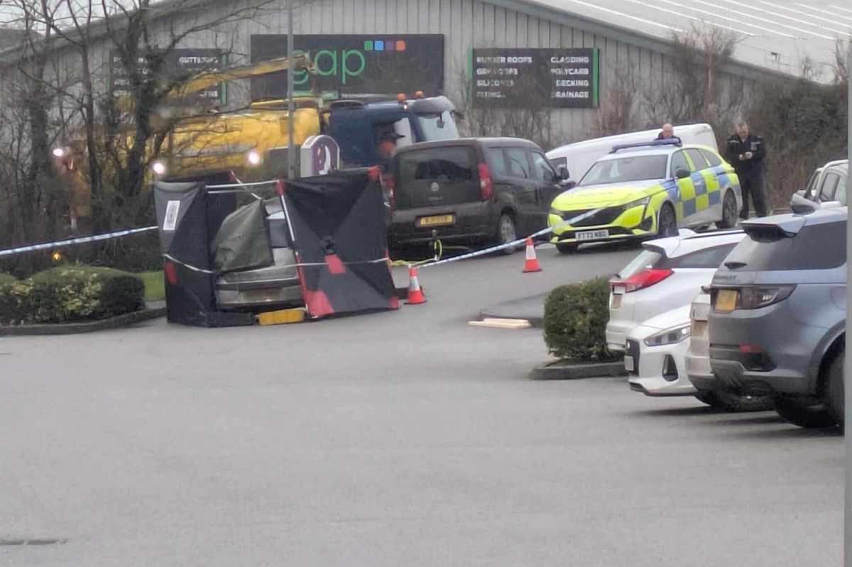 Police were called to Helston Business Park, Cornwall, in the early hours of December 18, 2024, where a man's body was found.