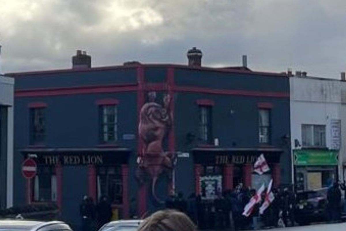 Red Lion Pub on Whitehall Road