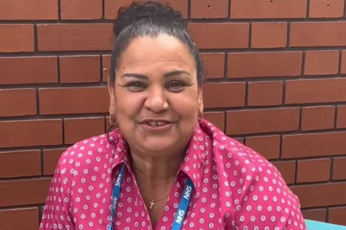 Trisha Corfield worked at the main reception at Liverpool Women's Hospital