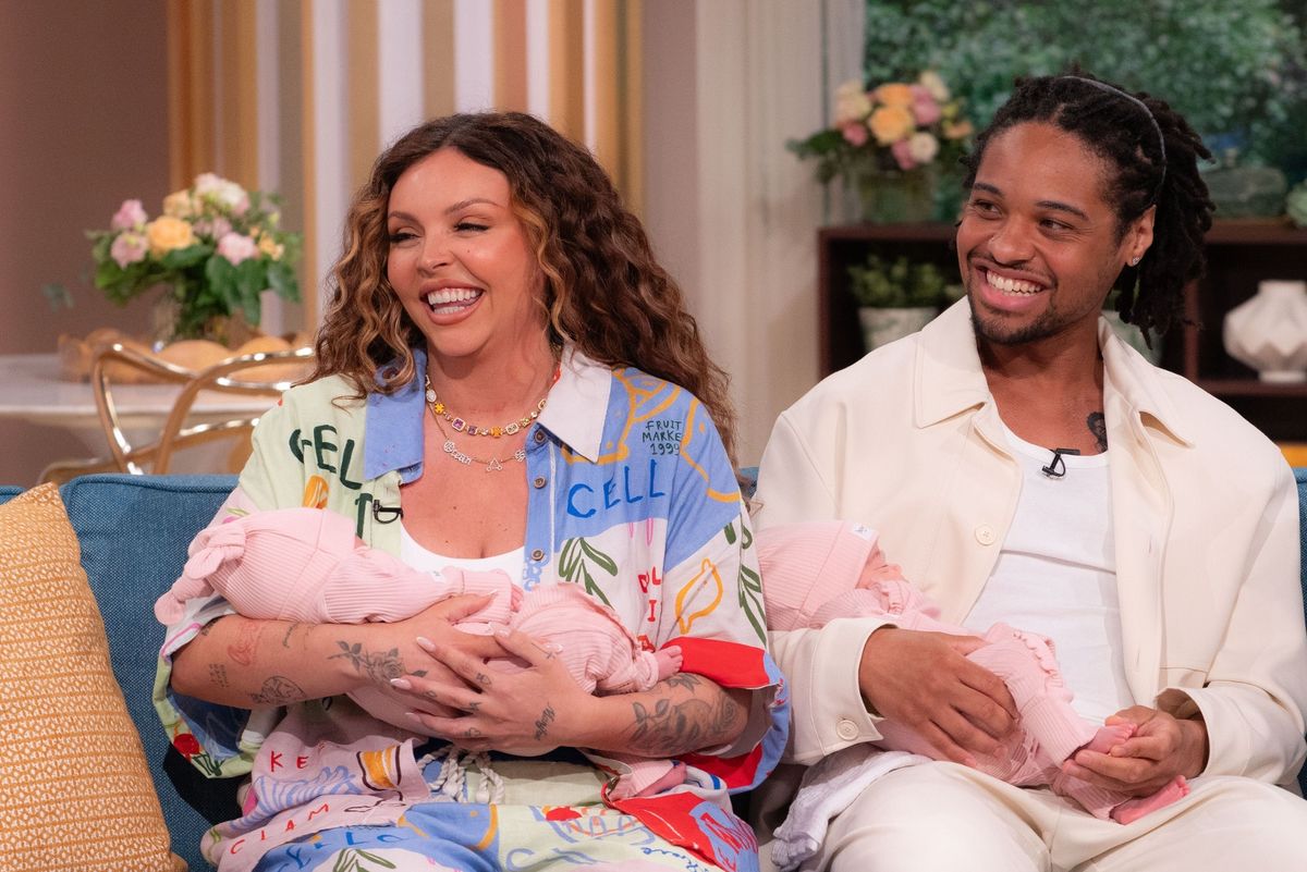 Jesy Nelson and Zion Foster