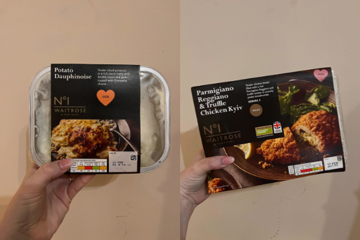 The Waitrose meal deal cost £20