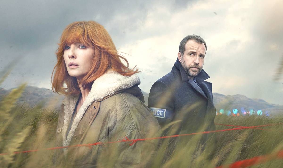 Kelly Reilly plays Jackie Ellis and Rafe Spall is Detective Eric Bull
