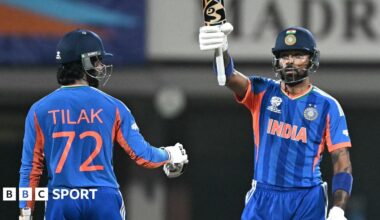 India vs Zimbabwe LIVE: ICC T20 World Cup 2026 - cricket score, radio & video highlights - BBC