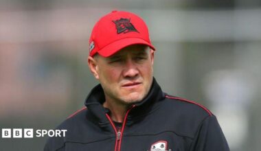 Peter Fulton standing on a pitch looking on during a match for Canterbury in 2021