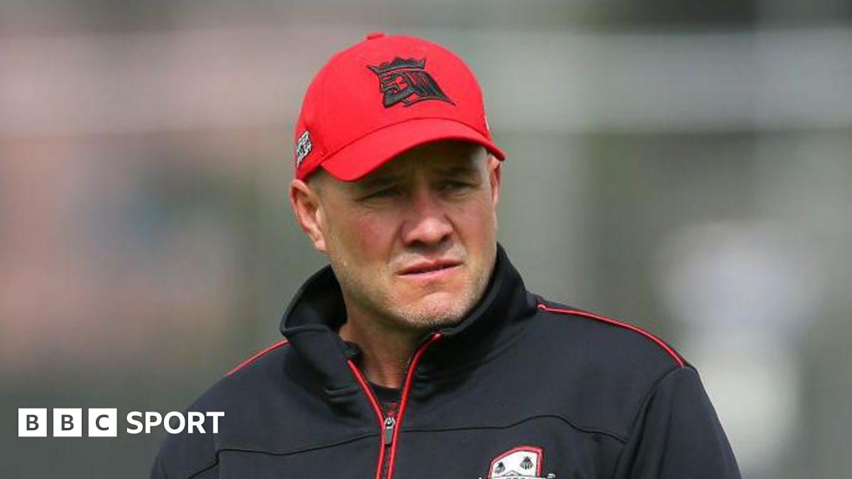 Peter Fulton standing on a pitch looking on during a match for Canterbury in 2021