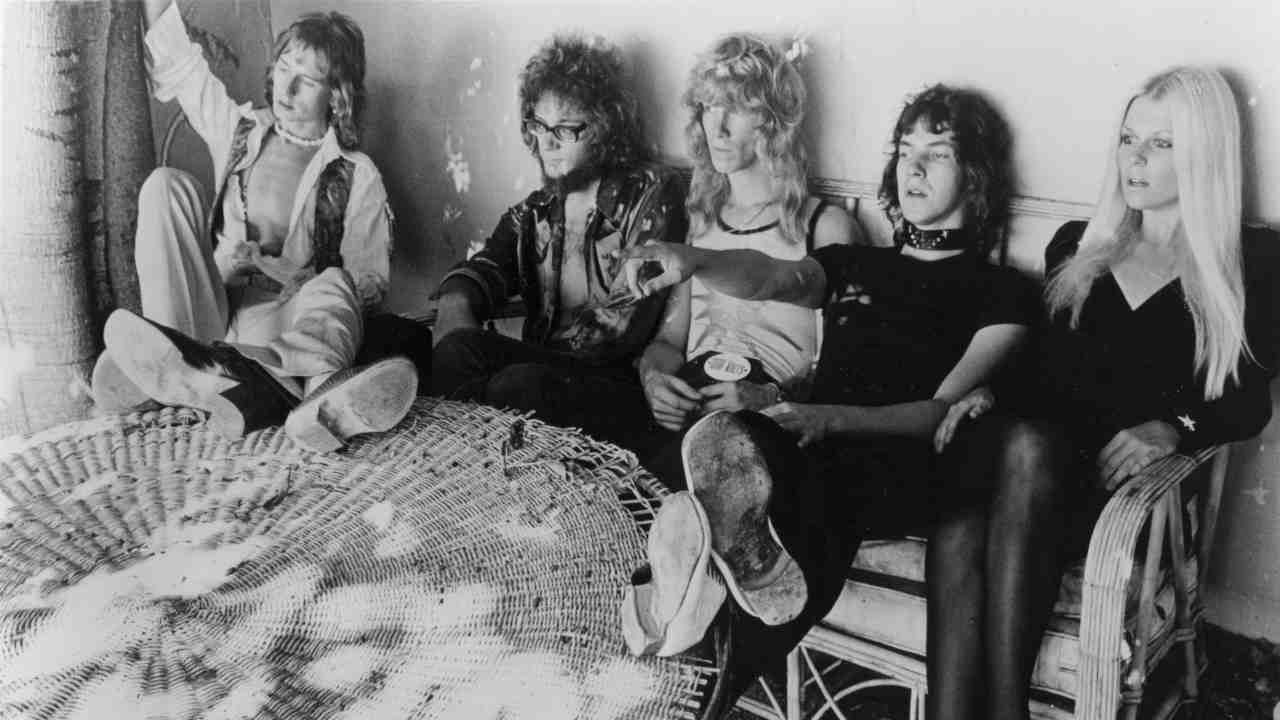 Coven posing for a photograph in the late 1960s