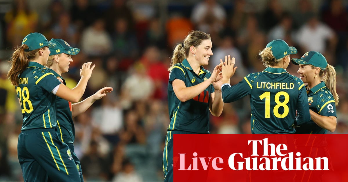 Australia beat India by 19 runs in second women’s T20 international – as it happened | Australia women's cricket team