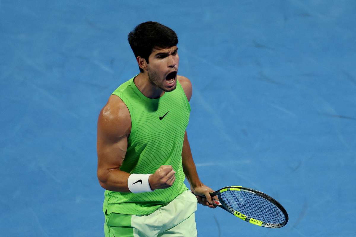 'Really proud' Alcaraz sees off Rublev fightback to move into Doha final