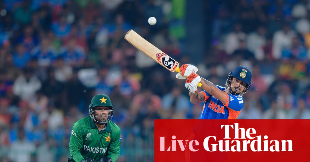 India v Pakistan: T20 Cricket World Cup – live | T20 World Cup 2026