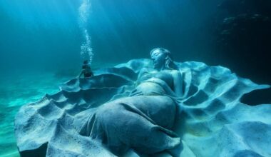 This underwater sculpture will soon be a sanctuary for marine life