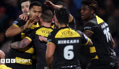 York Knights celebrate