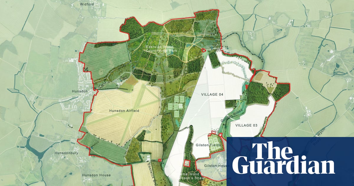A new town for the 21st century? Seven-village build to begin after 20-year journey | Housing