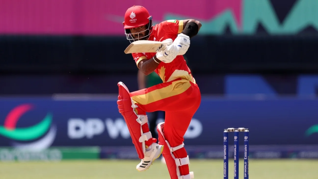 NZ vs Can - T20 World Cup - Shreyas Movva takes his cricket dream from Karnataka to Quebec