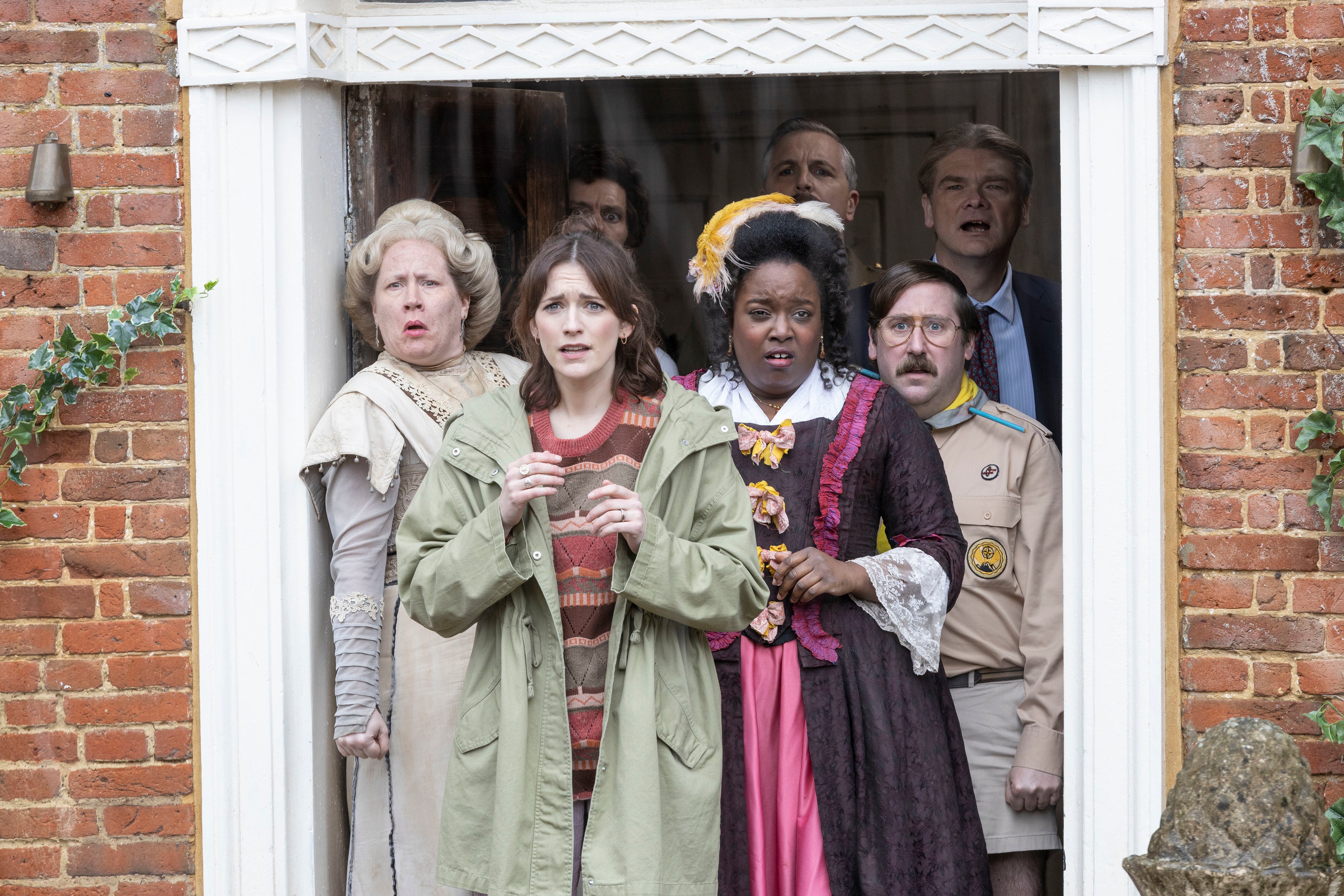 The cast of 'Ghosts’, which appears to be on the cusp of return