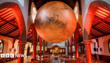 Cruz Beckham on stage