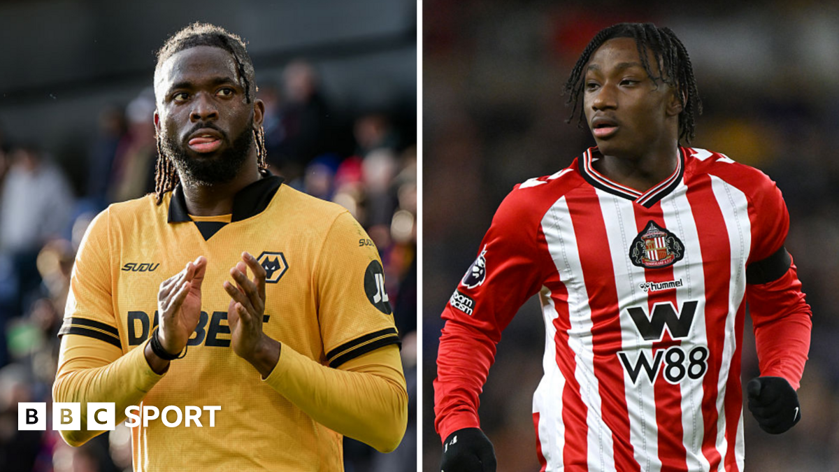 A split picture of Tolu Arokodare and Romaine Mundle