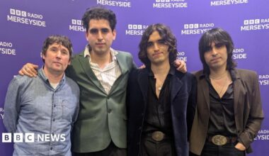 Cruz Beckham on stage