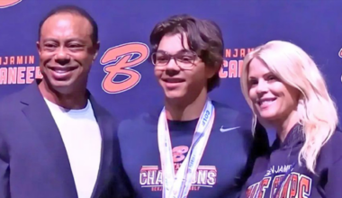 Tiger Woods, Ex-Wife Elin Nordegren Reunite To Support Son Charlie's State Title