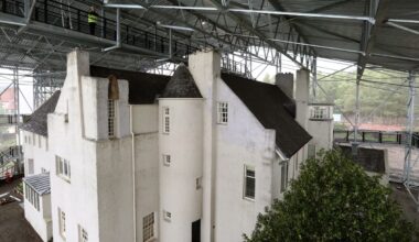 Project to dry out Charles Rennie Mackintosh’s Hill House at ‘critical’ stage