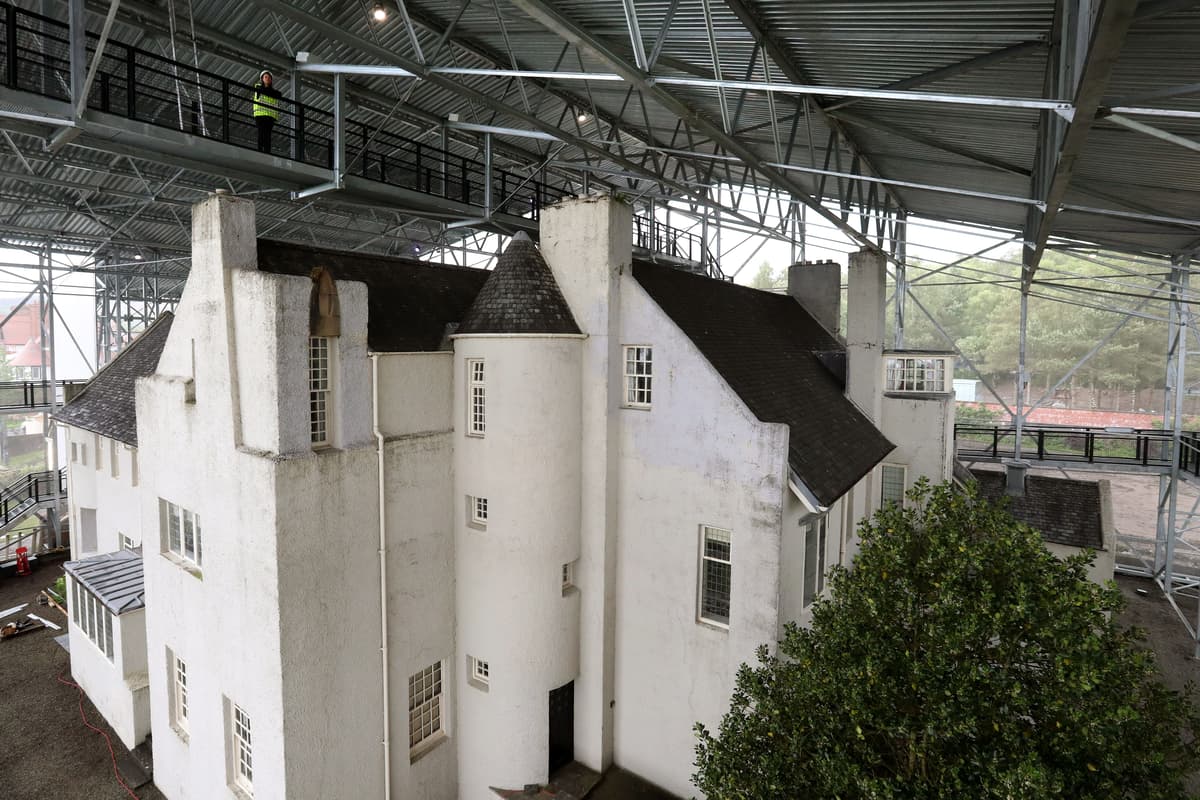 Project to dry out Charles Rennie Mackintosh’s Hill House at ‘critical’ stage