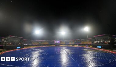 The R Premadasa Stadium under covers