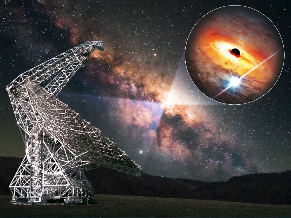 Researchers with Breakthrough Listen and Columbia University have discovered a candidate millisecond pulsar in the Milky Way's center. If confirmed, it will allow unprecedented tests of Einstein's General Relativity. Pulsars are extraordinarily predictable, and are clock-like in their regularity. General Relativity says that signals from a pulsar near a supermassive black hole should be altered by the SMBH's mass, and this candidate offers a chance to test that.