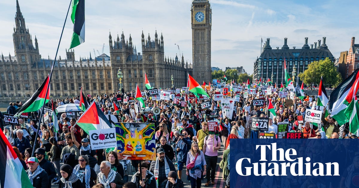 Palestinian solidarity in Britain ‘being silenced and criminalised’ | UK news