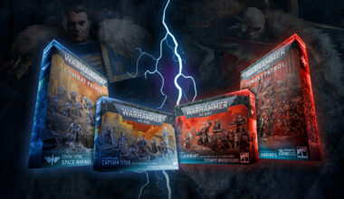 You could win a Captain Titus vs. Huron Blackheart face-off Combat Patrol bundle