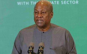 John Dramani Mahama is the President of Ghana