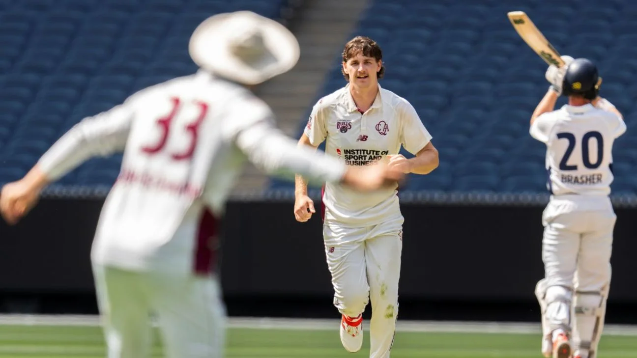 Sheffield Shield 2025/26, VIC vs QLD 20th Match Match Report, February 05 - 08, 2026