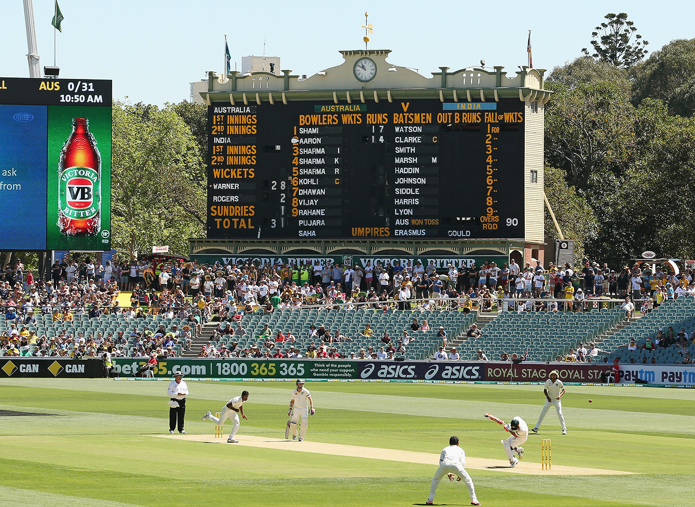 David Warner ducks a ball from Aaron: the 2014-15 Australia-India series was played while the cricket world grieved for Phil Hughes, who had died after being struck on the neck by a bouncer David Warner ducks a ball from Aaron: the 2014-15 Australia-India series was played while the cricket world grieved for Phil Hughes, who had died after being struck on the neck by a bouncer