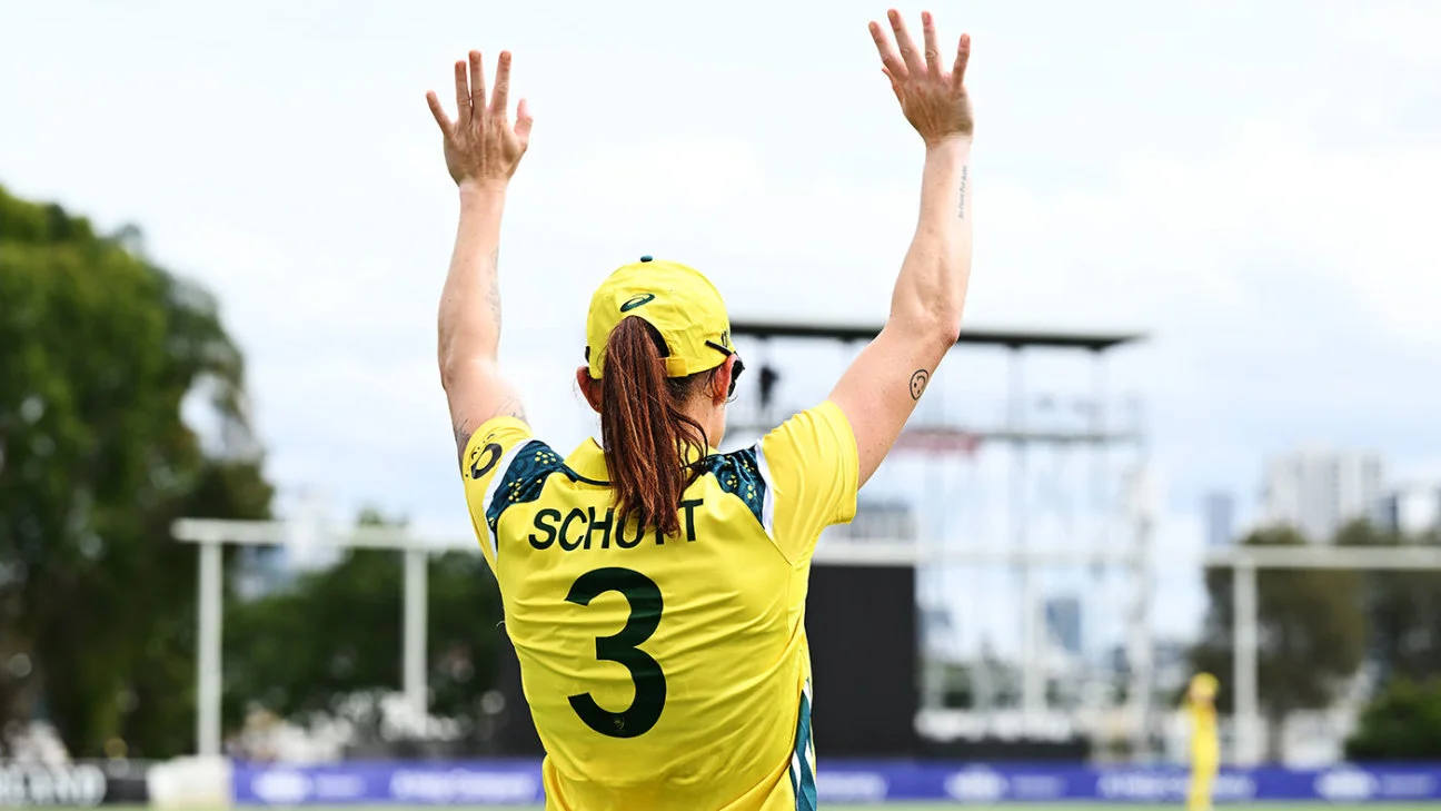 Aus vs Ind 2025-26 - Can't get rid of me that easily - Megan Schutt makes a mark on unexpected comeback
