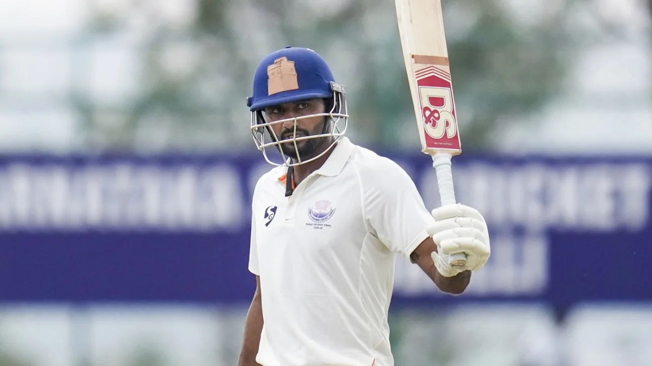 Ranji Trophy final - J&K captain Paras Dogra downplays head-butting incident