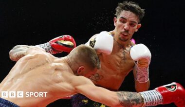 Michael Conlan in action against Jack Bateson