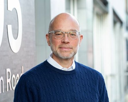 Greg Reed in blue jumper