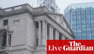 UK on track to undershoot borrowing forecasts after recording biggest ever budget surplus in January – business live | Business