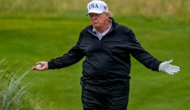 Calls to Tax Donald Trump’s UK golf courses amid new tariffs
