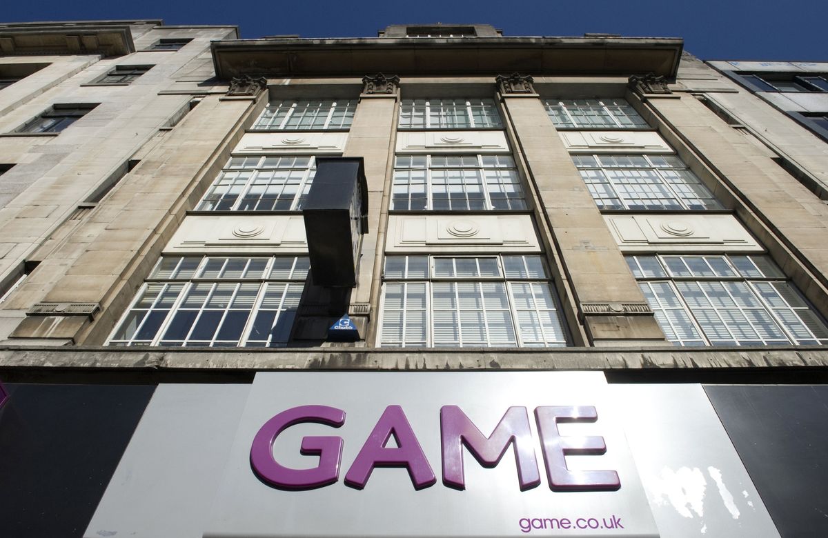 GAME store front