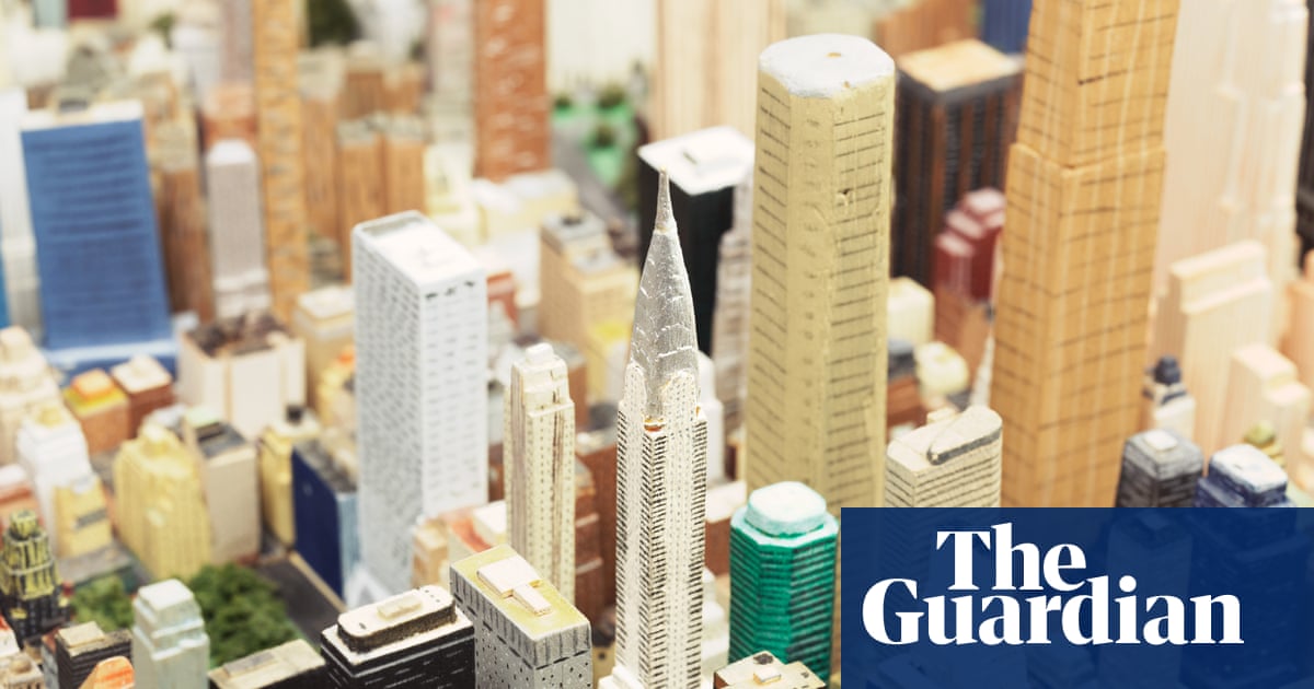 ‘I cut out one little house at a time’: the trucker who spent decades building a tiny replica of NYC | Art