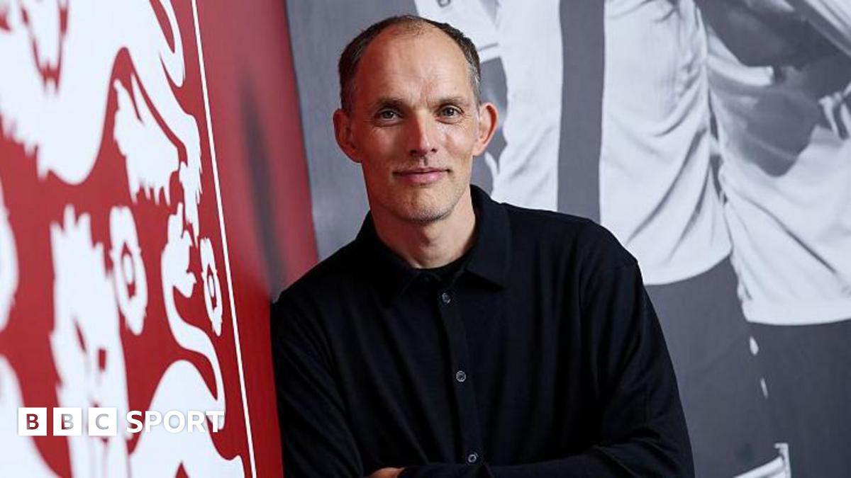 Thomas Tuchel after signing a contract extension as England head coach.