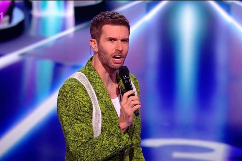 Masked Singer's Joel Dommett posts adorable video of son revealing show secrets