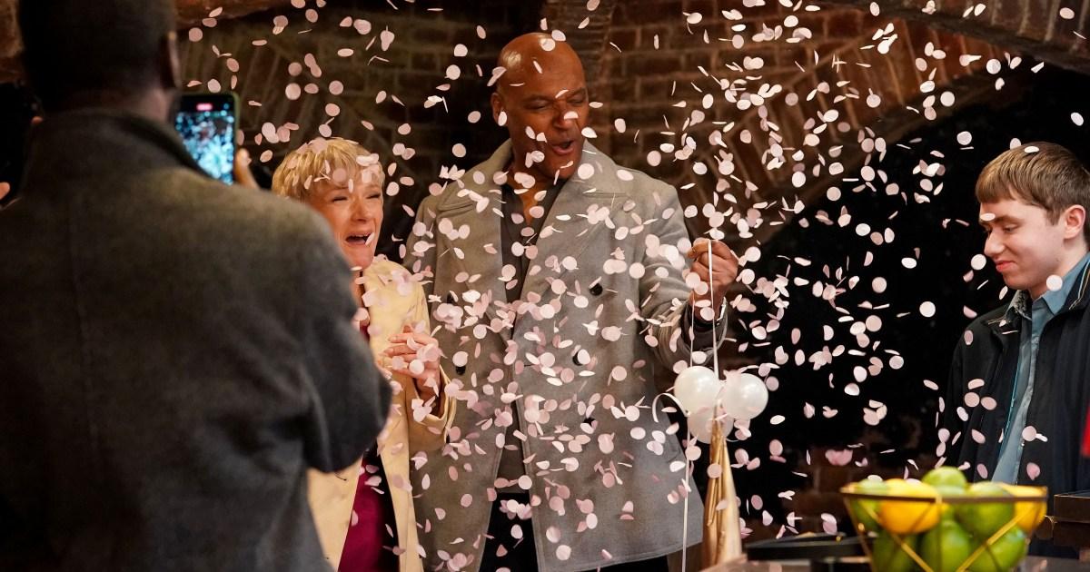 George and Nicola's big news is marred by Kojo's decision in EastEnders | Soaps