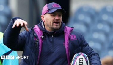 Scotland head coach Gregor Townsend