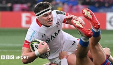 Fernando Alonso driving the 2026 Aston Martin during testing in Bahrain