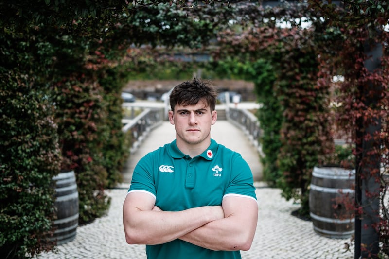 Ireland's Dan Sheehan at The Campus in Quinta do Lago, Portugal. Photograph: Ben Brady/Inpho