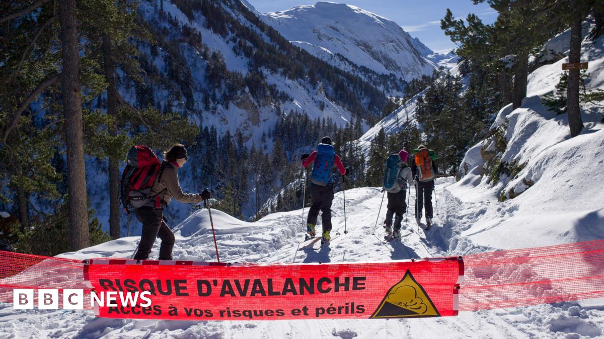 Third Briton dies in French Alps avalanches in one week
