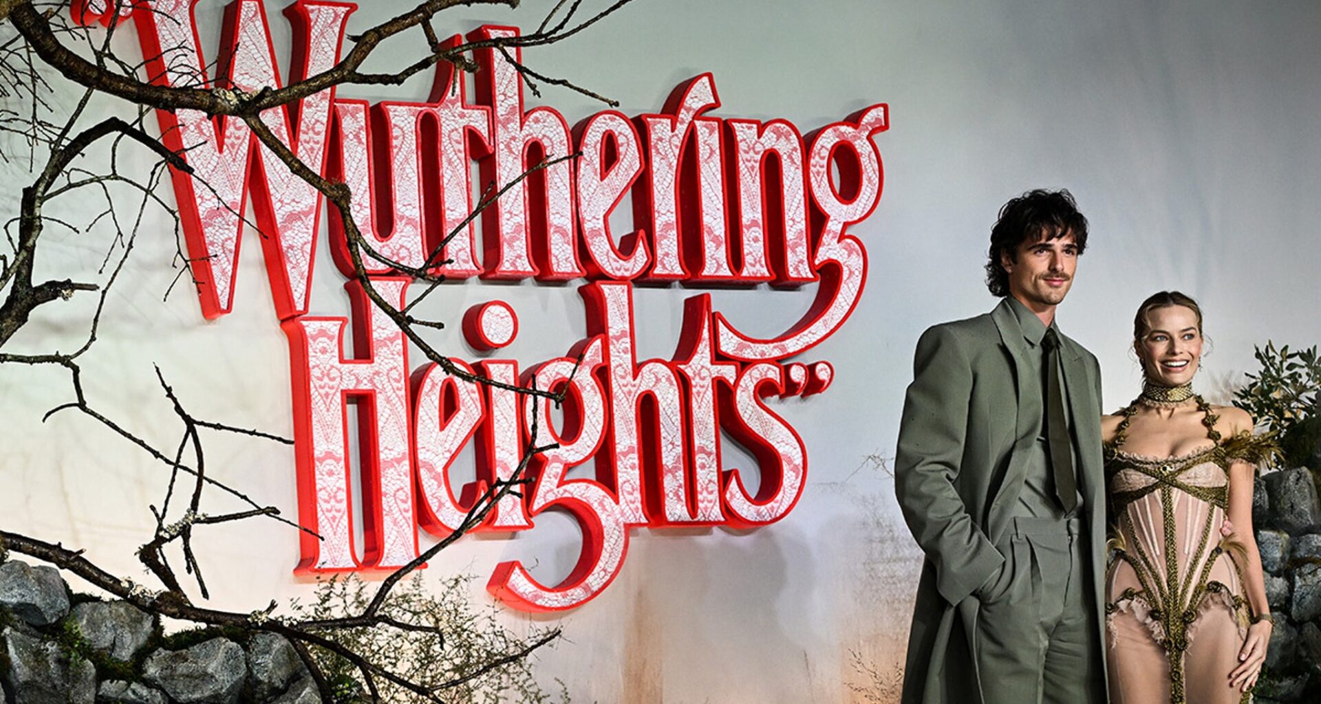 Margot Robbie & Jacob Elordi Attend 'Wuthering Heights' London Premiere